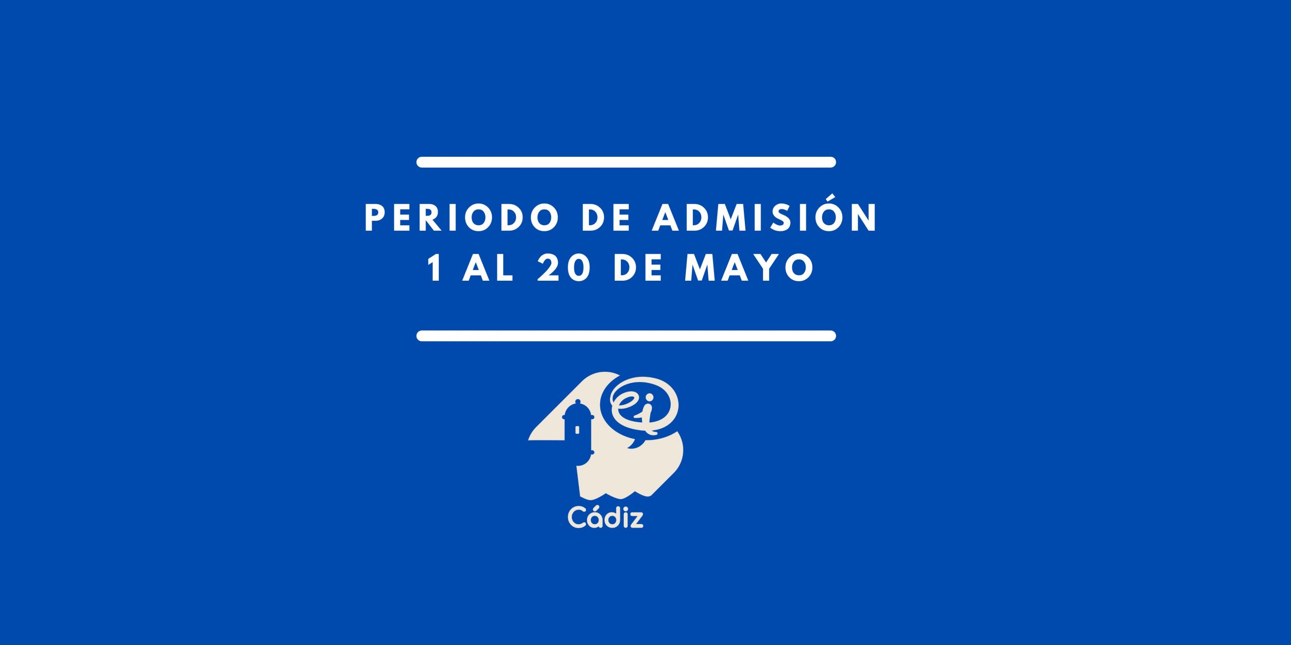 Admisión Curso 2026/27