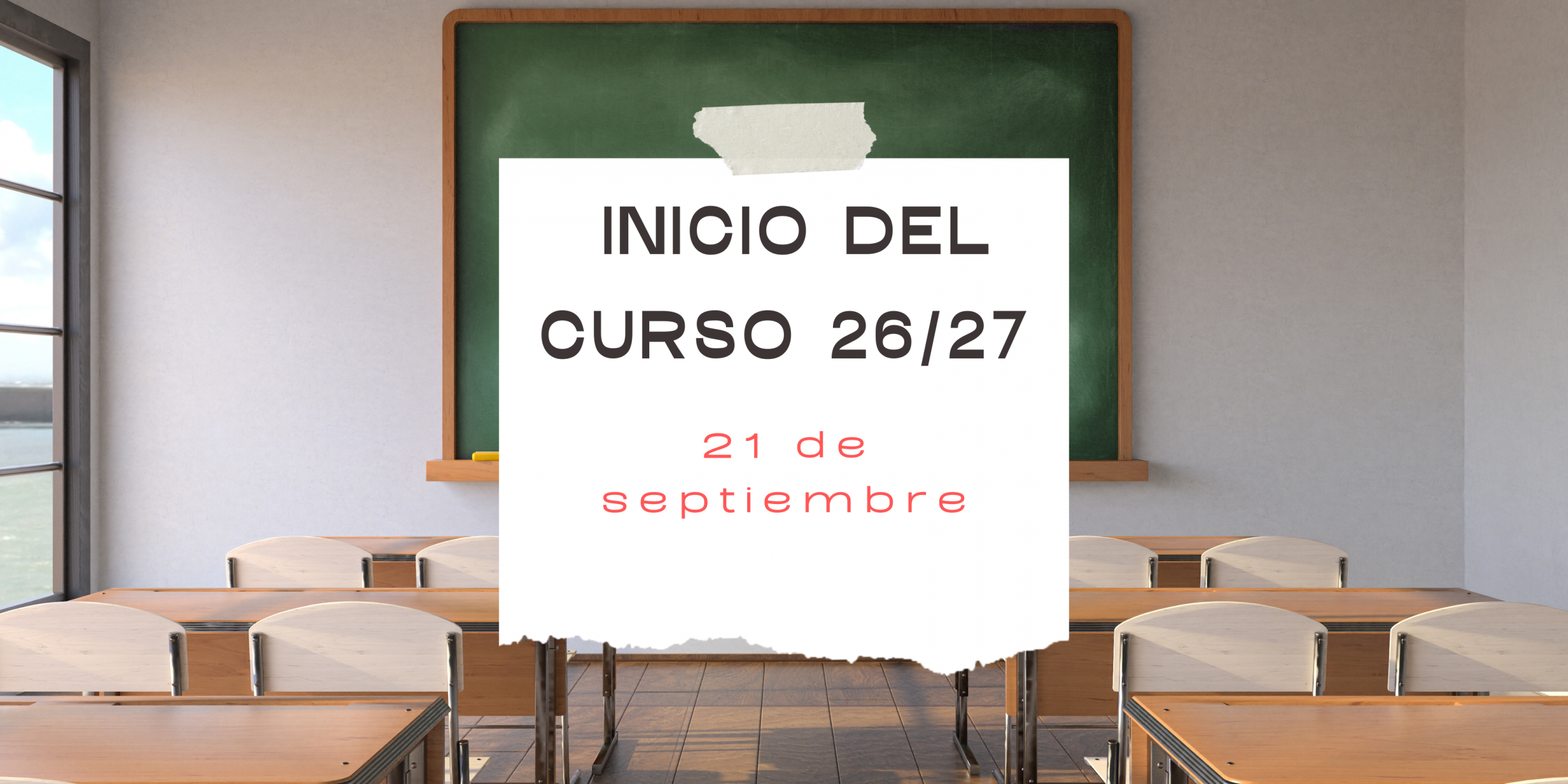 Comienzo del curso 26/27